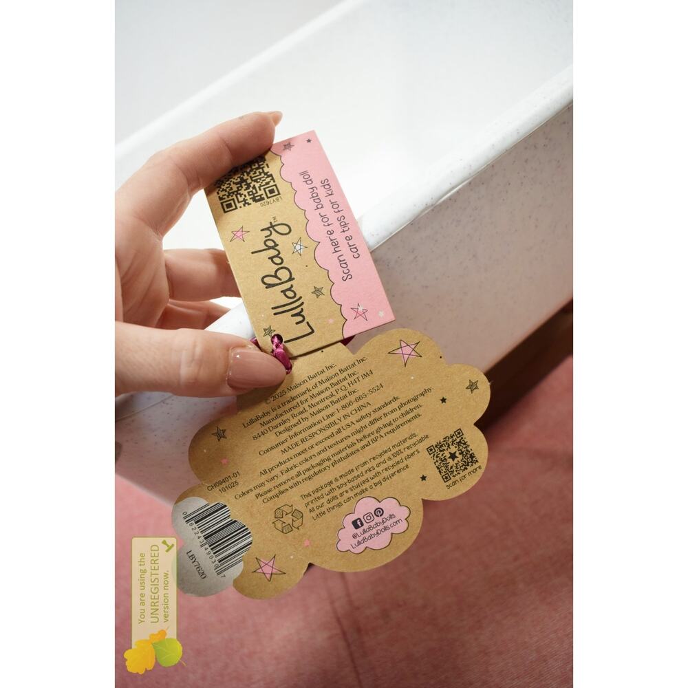 LullaBaby Doll Bassinet Rocking Cradle Accessory - Picture 4 of 5